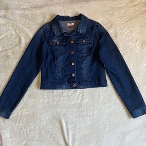 L.E.I Crop Jean Jacket